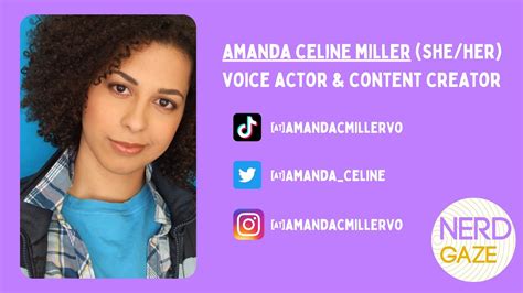 Nerd Gaze Interviews Voice Actor Amanda Celine Miller at C2E2